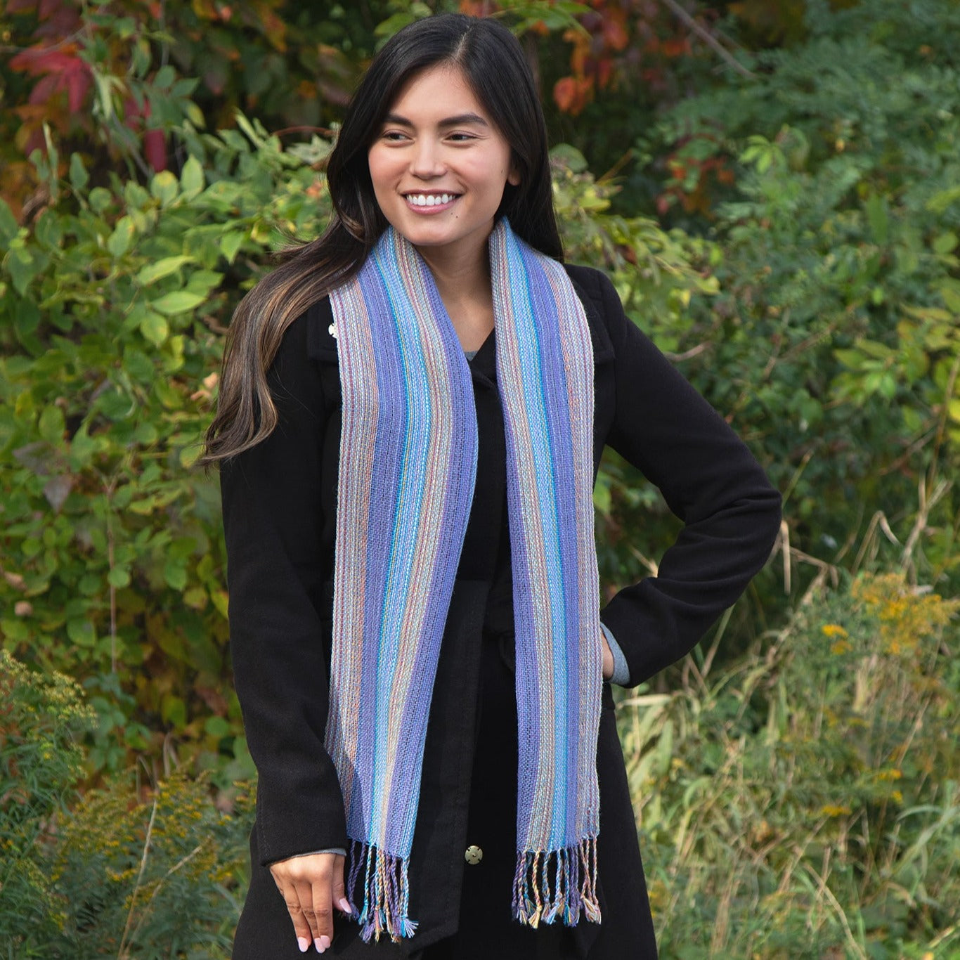 Hand-loomed Alpaca Scarf | Fair Trade, 100% Alpaca Fiber