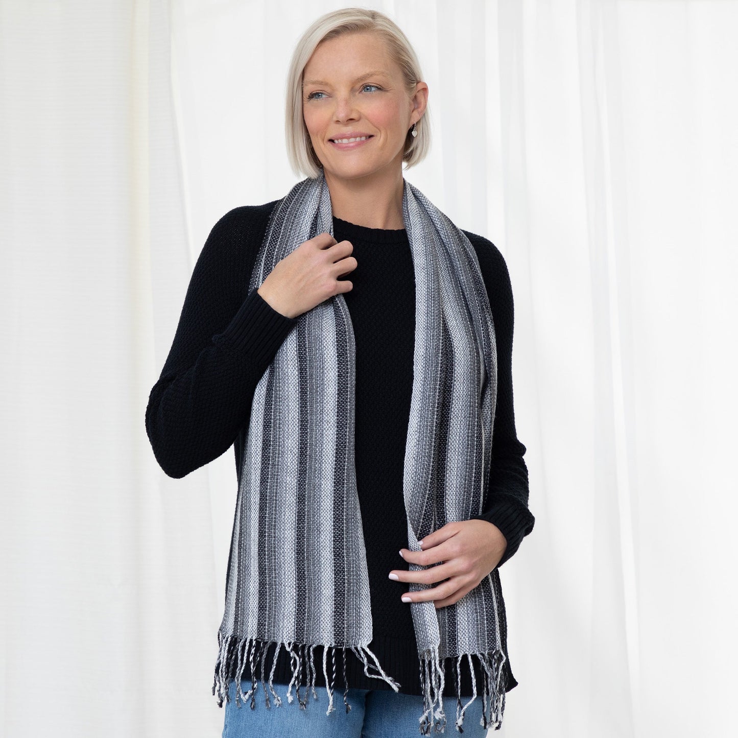 Hand-loomed Alpaca Scarf | Fair Trade, 100% Alpaca Fiber