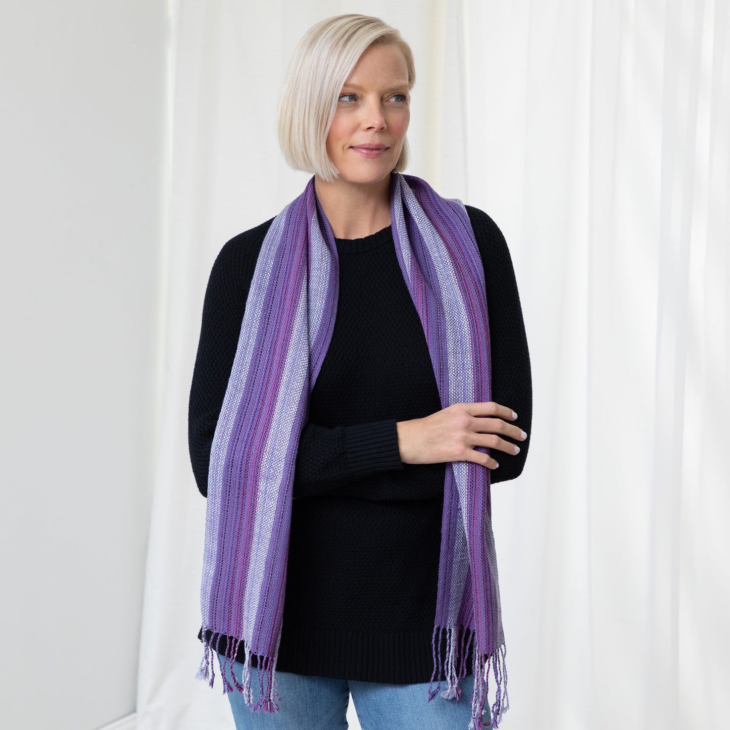 Hand-loomed Alpaca Scarf | Fair Trade, 100% Alpaca Fiber