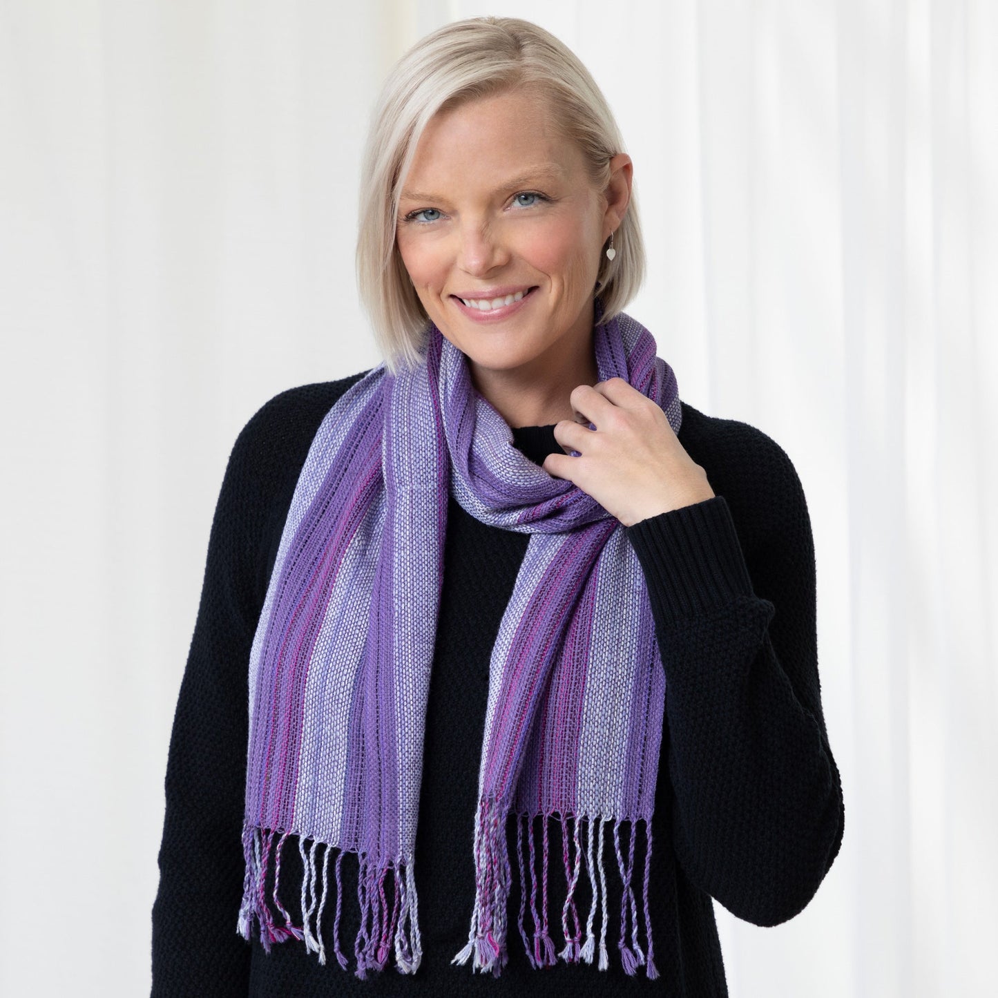 Hand-loomed Alpaca Scarf | Fair Trade, 100% Alpaca Fiber