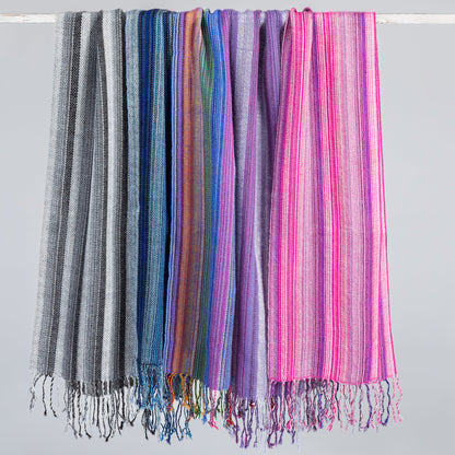 Hand-loomed Alpaca Scarf | Fair Trade, 100% Alpaca Fiber