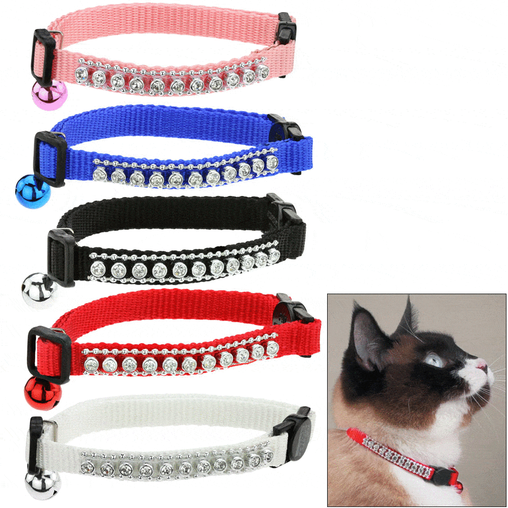 East Side Collection&reg; Rhinestone Cat Collar