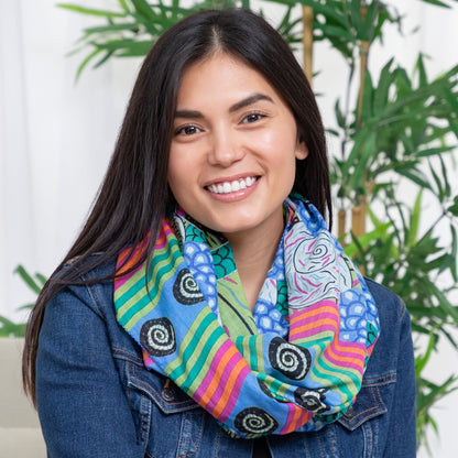 Waves of Color Infinity Scarf | Fair Trade