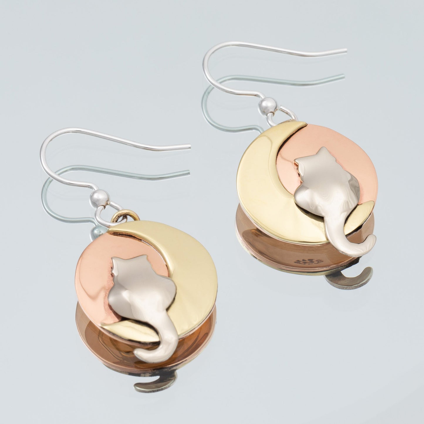 Moonlight Cat Earrings