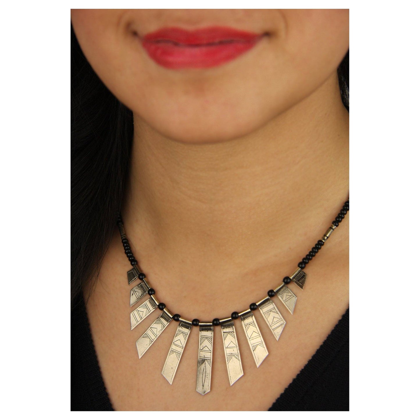 Tuareg Silver Sahara Necklace