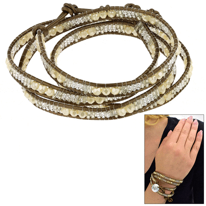 Sasa Urban Bling Wrap Bracelet