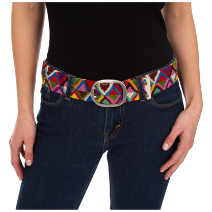 Peruvian Embroidered Triangle Belt