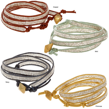 Sasa Shine On 3x Wrap Bracelet