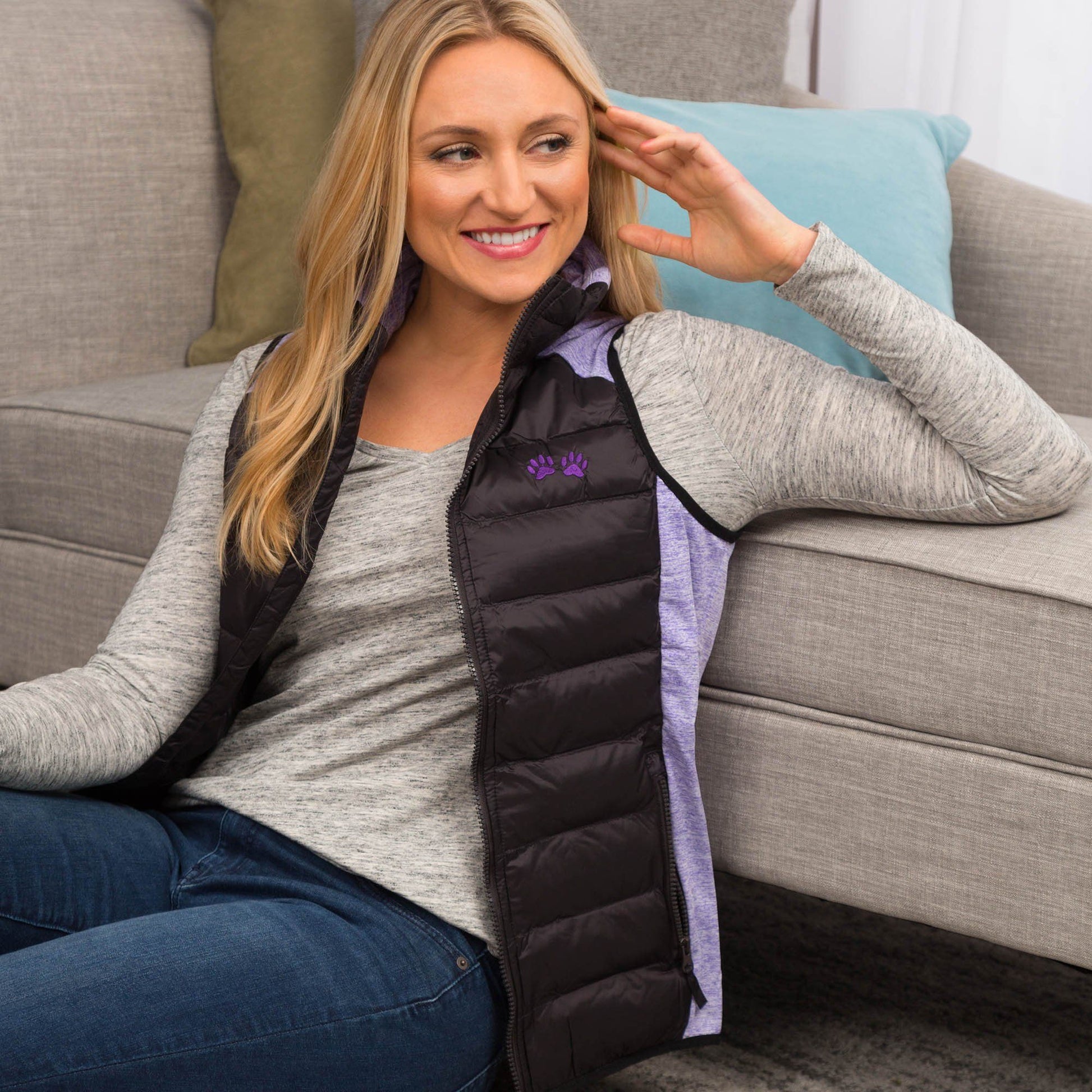 Purple Paw Hybrid Vest