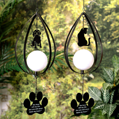 Pets Never Leave My Heart Solar Light