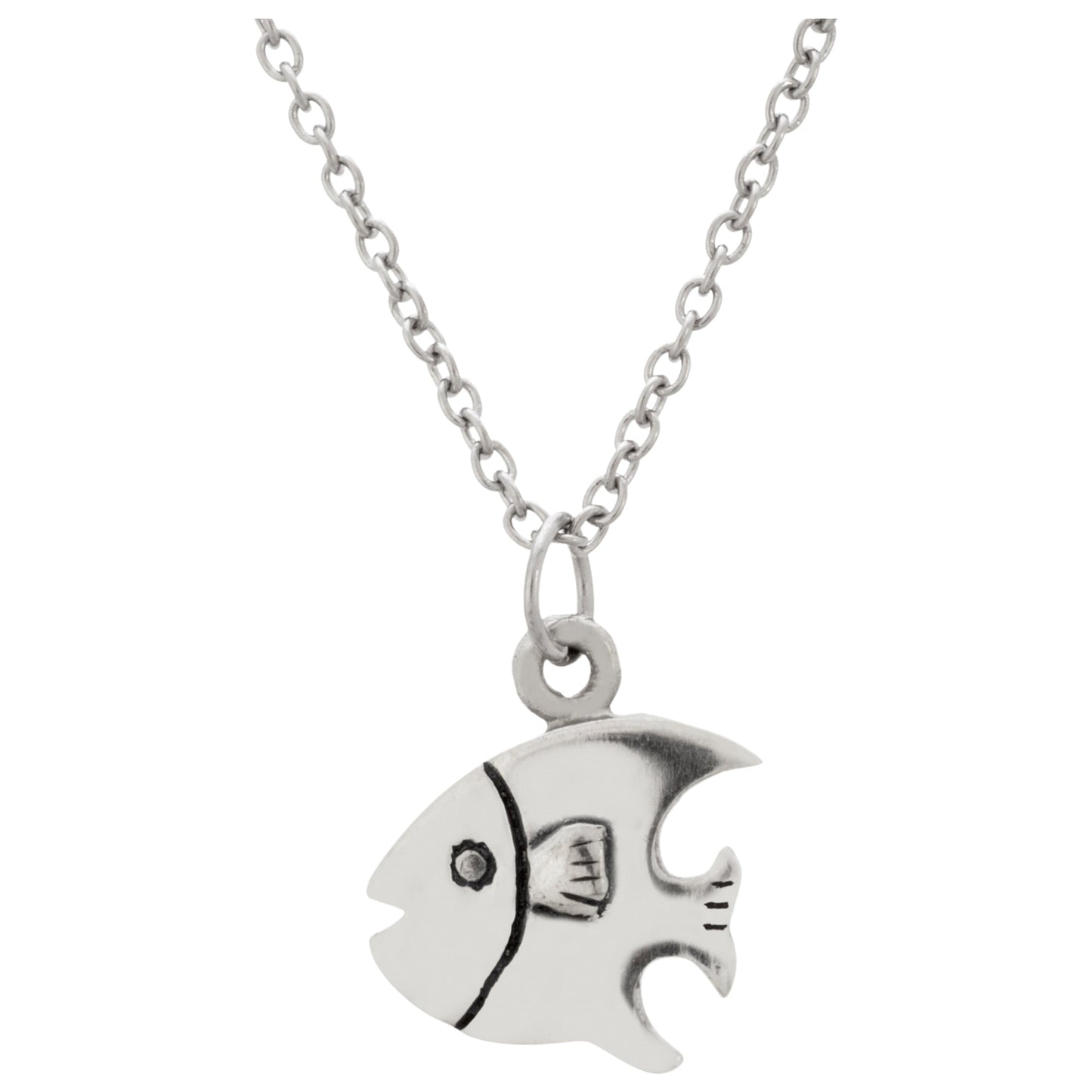 Under the Sea Pewter Necklace