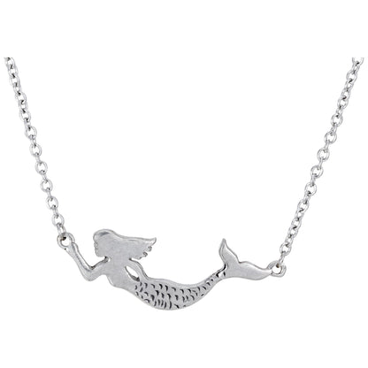 Under the Sea Pewter Necklace