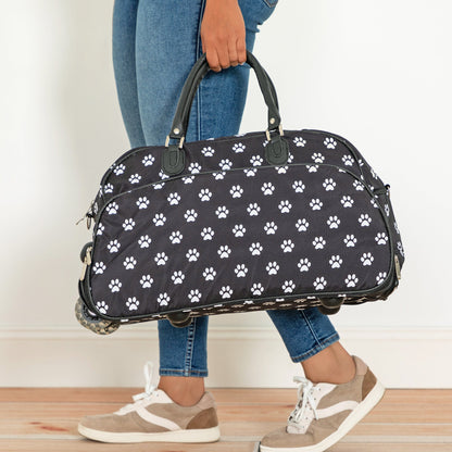 Full Drop Paws Rolling Duffel Bag