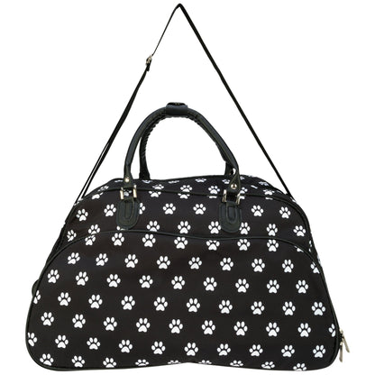 I Love Paw Prints Travel Bag