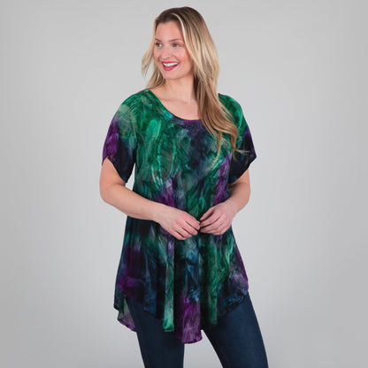 Peacock Love Tunic | Fair Trade