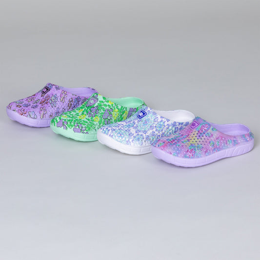 Rainbow Paw Slip-On Clogs