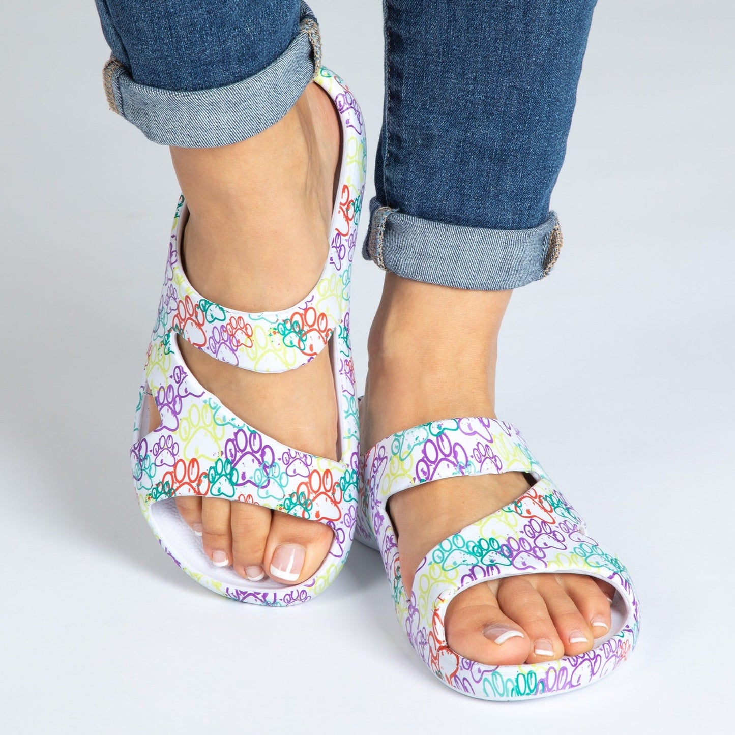 Positively Inspired Slide Sandals