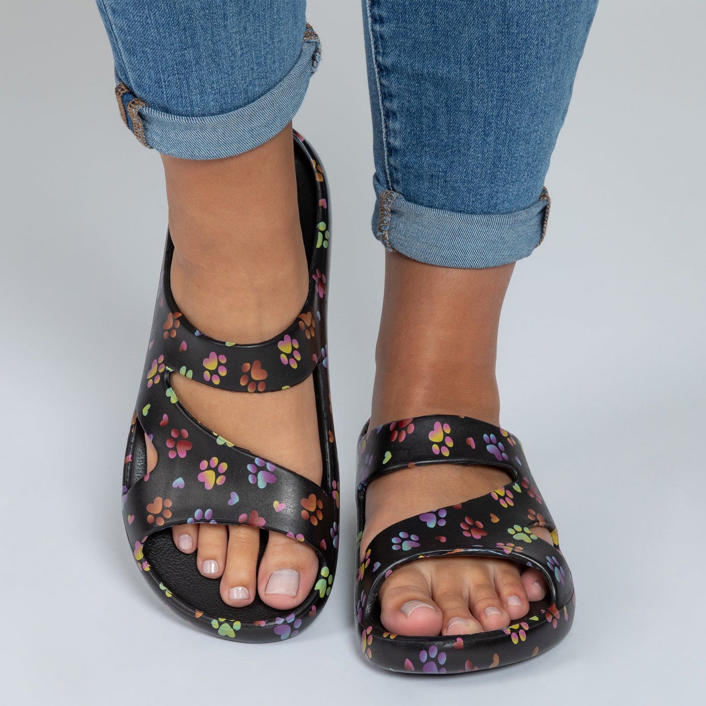 Positively Inspired Slide Sandals