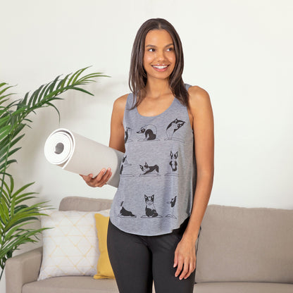 Animal Yoga Pose Tank Top