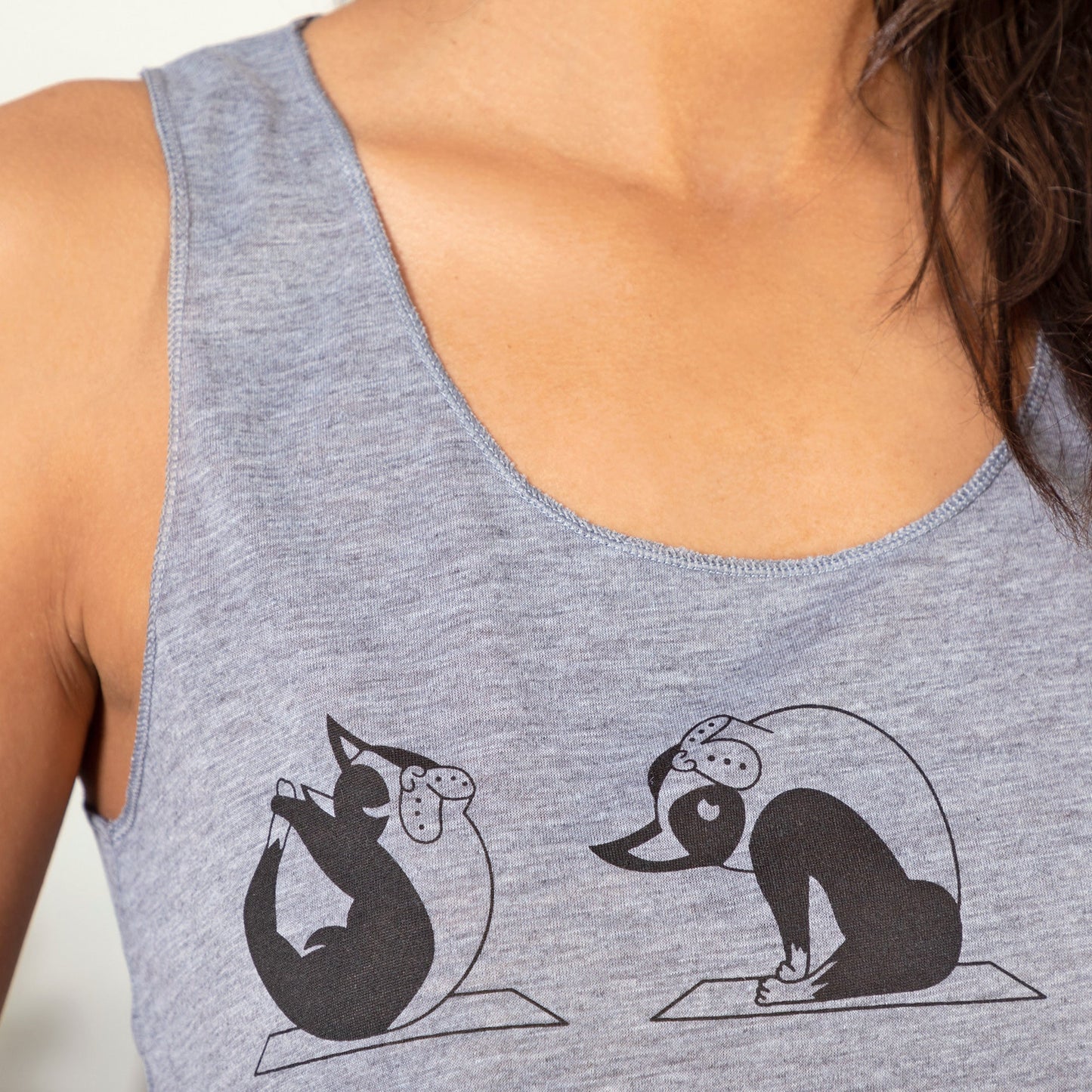 Animal Yoga Pose Tank Top