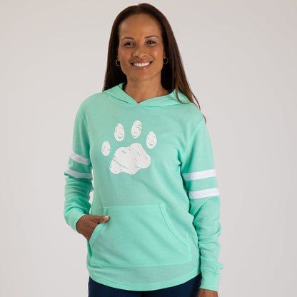 Paw Stripe Thermal Hoodie