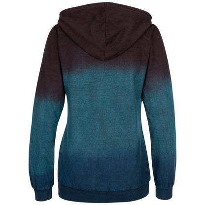 Captivating Color Hand-Dyed Hooded Jacket