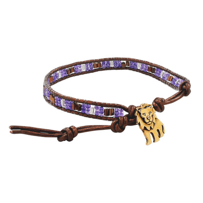 Cecil the Lion Wrap Bracelet