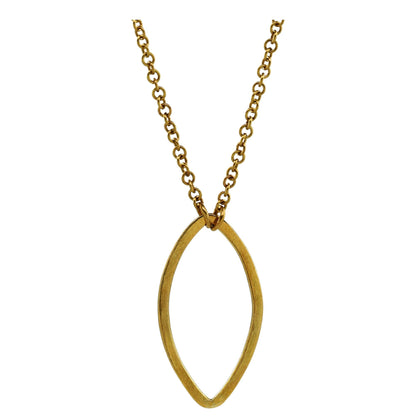 Maji Brass Necklace