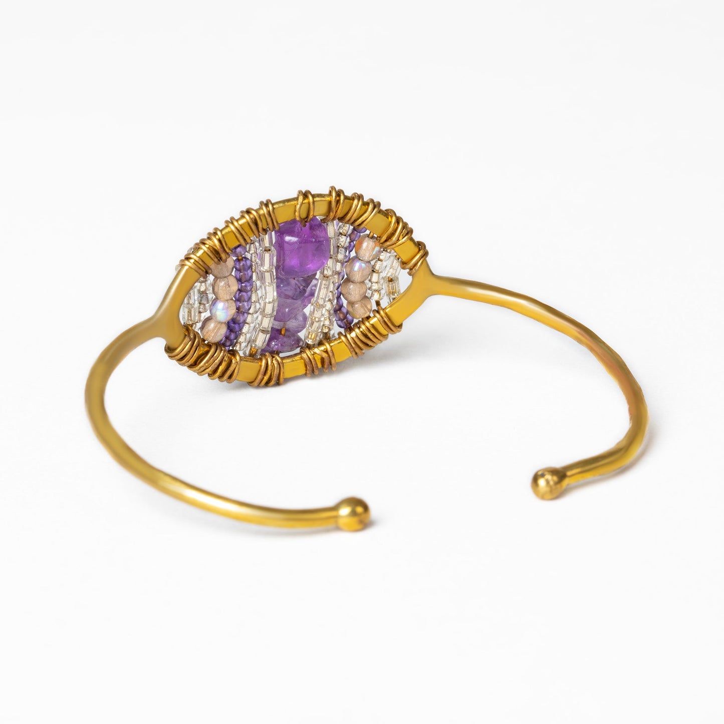 Maji Stone Cuff Bracelet