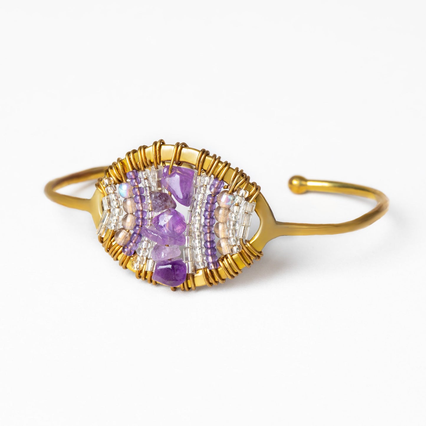 Maji Stone Cuff Bracelet