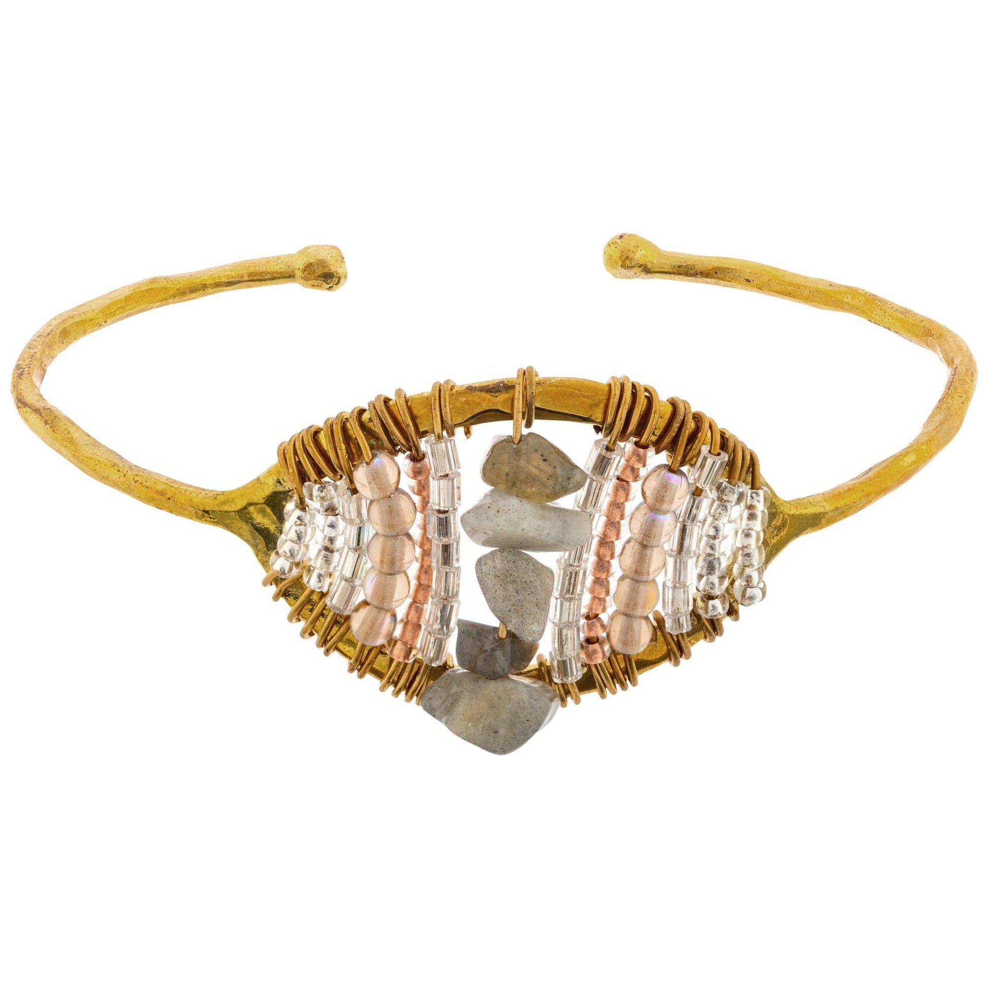 Maji Stone Cuff Bracelet