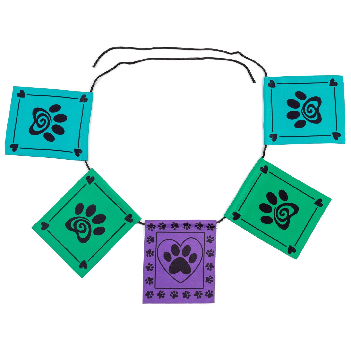 Paw Print Outdoor Flags