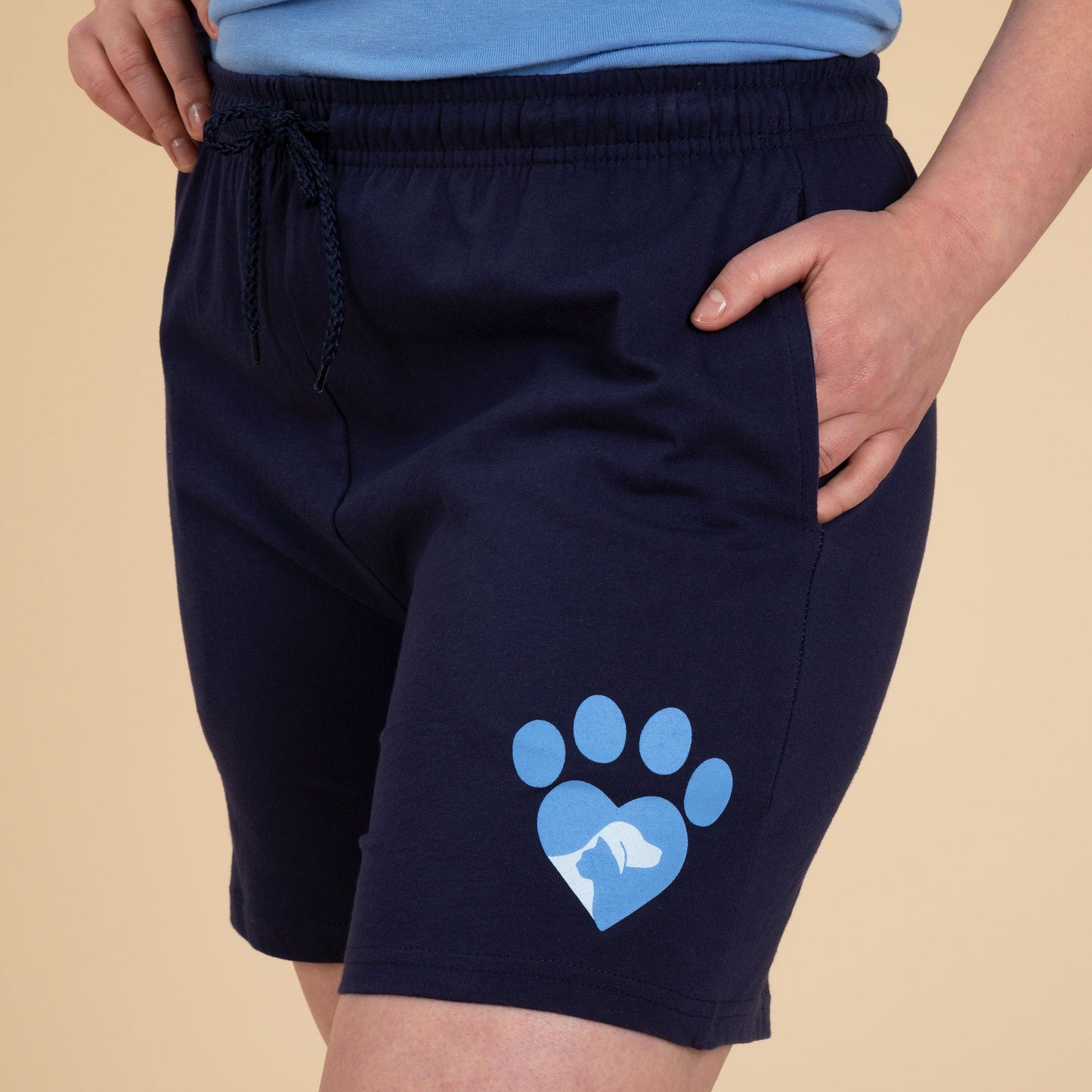 Pawsitively Adorable Casual Shorts