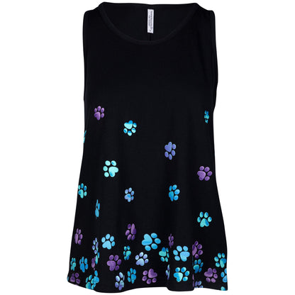 Tumbling Paws Flowy Tank