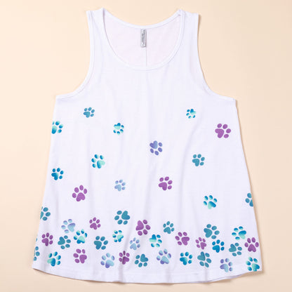 Tumbling Paws Flowy Tank