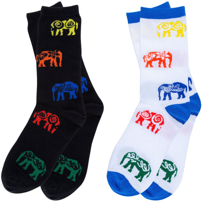 Elephant Love Socks - Set of 2