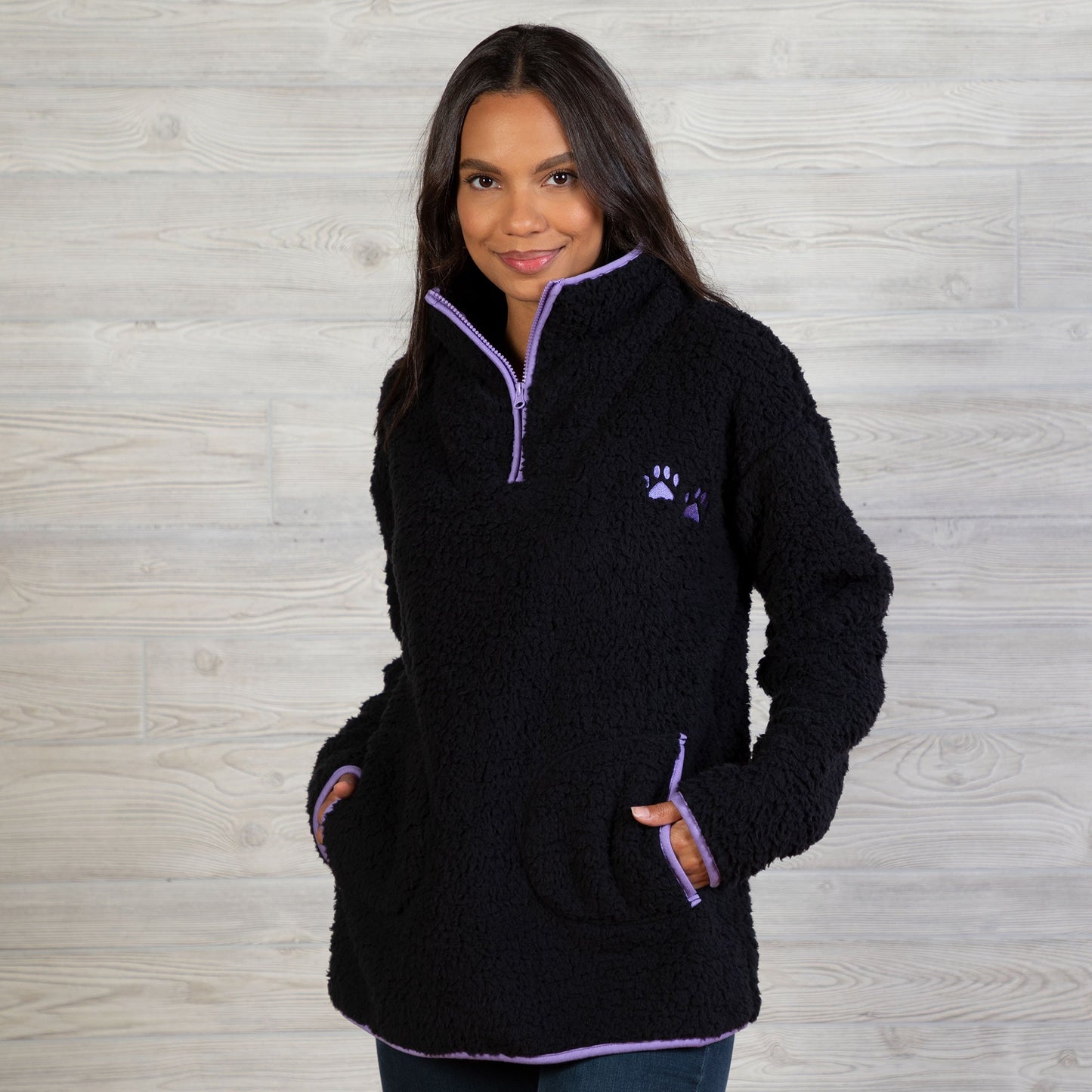 Cozy Paw Sherpa Pullover