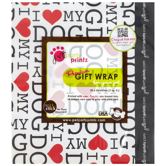 Pet Party Printz™ Birthday Gift Wrap