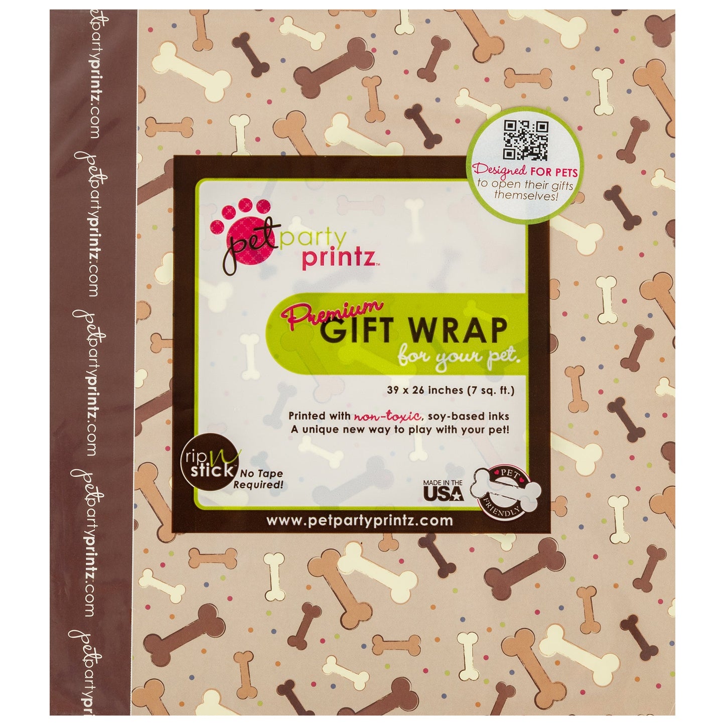 Pet Party Printz&trade; Birthday Gift Wrap