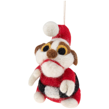 Festive Pet Felt Ornament