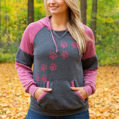 Walking Paws Burnout Hoodie