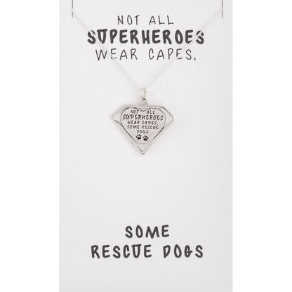 Real Heroes Rescue Dogs Necklace