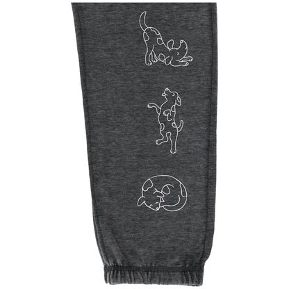 Playful Pets Burnout Sweatpants