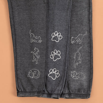 Playful Pets Burnout Sweatpants