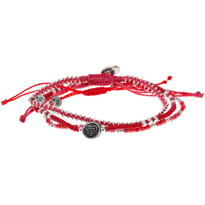 Love is Strong Wakami Woven Bracelet