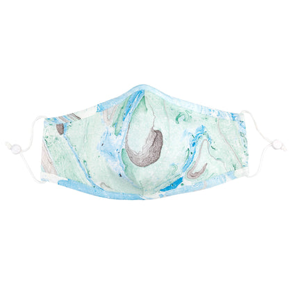 Marbleous Color Face Mask & Headband