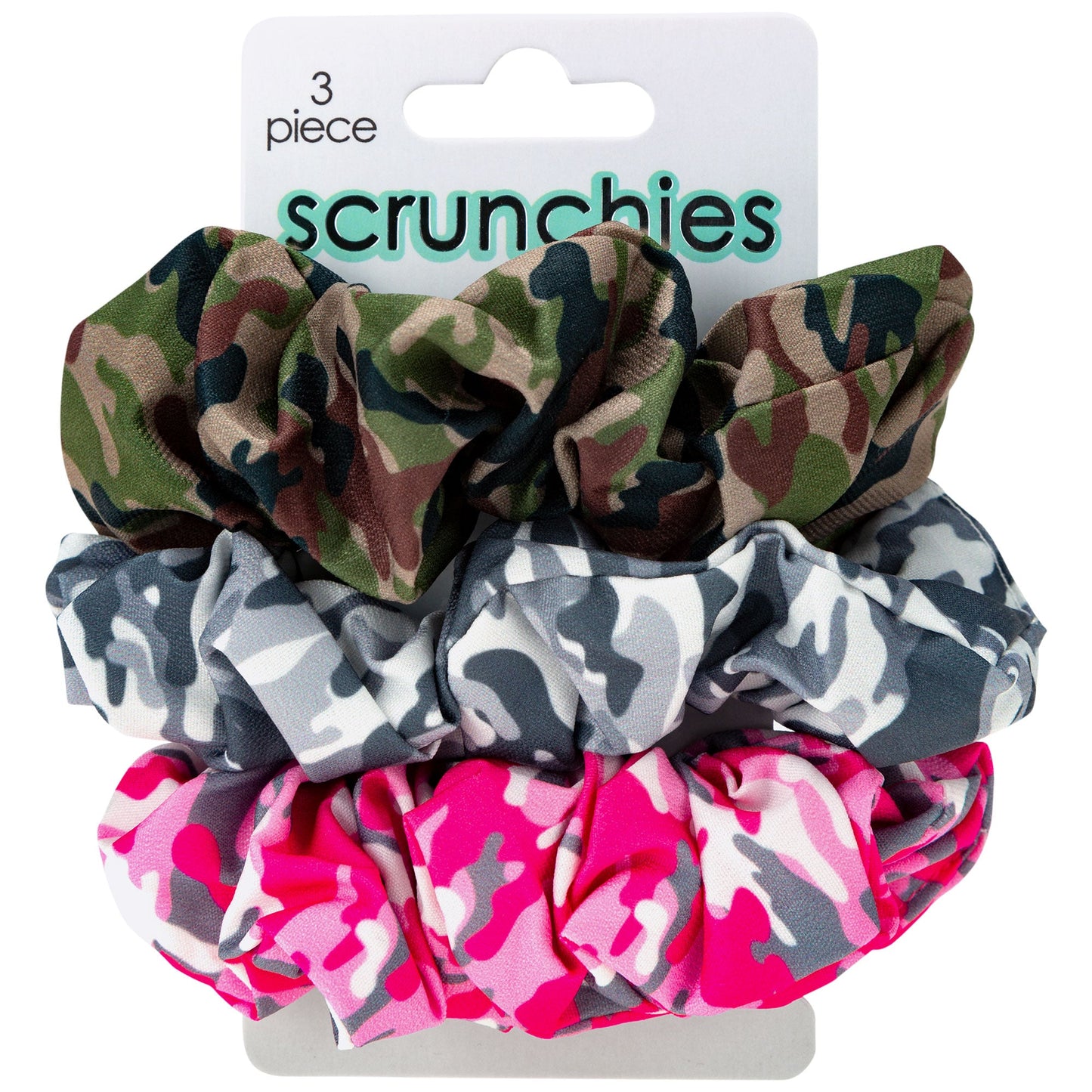 Silky Soft Scrunchies - Set of 3