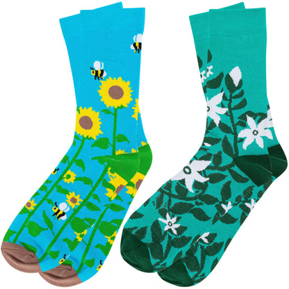 Floral Delight Bamboo Socks