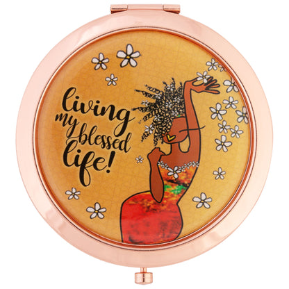 Shades of Color Magnetic Compact Mirror