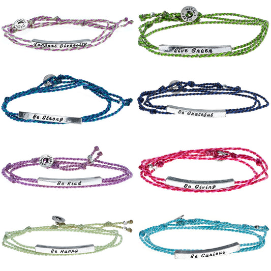 Be Inspired Triple Wrap Bracelet